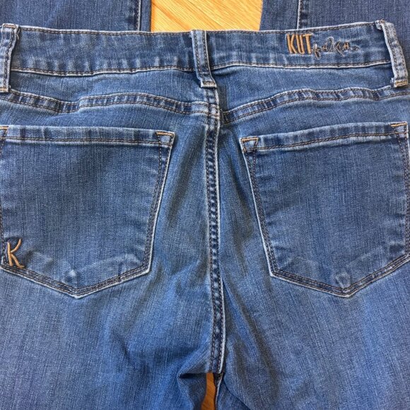 Kut from the Kloth Y2X High Rise Dark Wash Womens Jeans Size 2 - Picture 3 of 6
